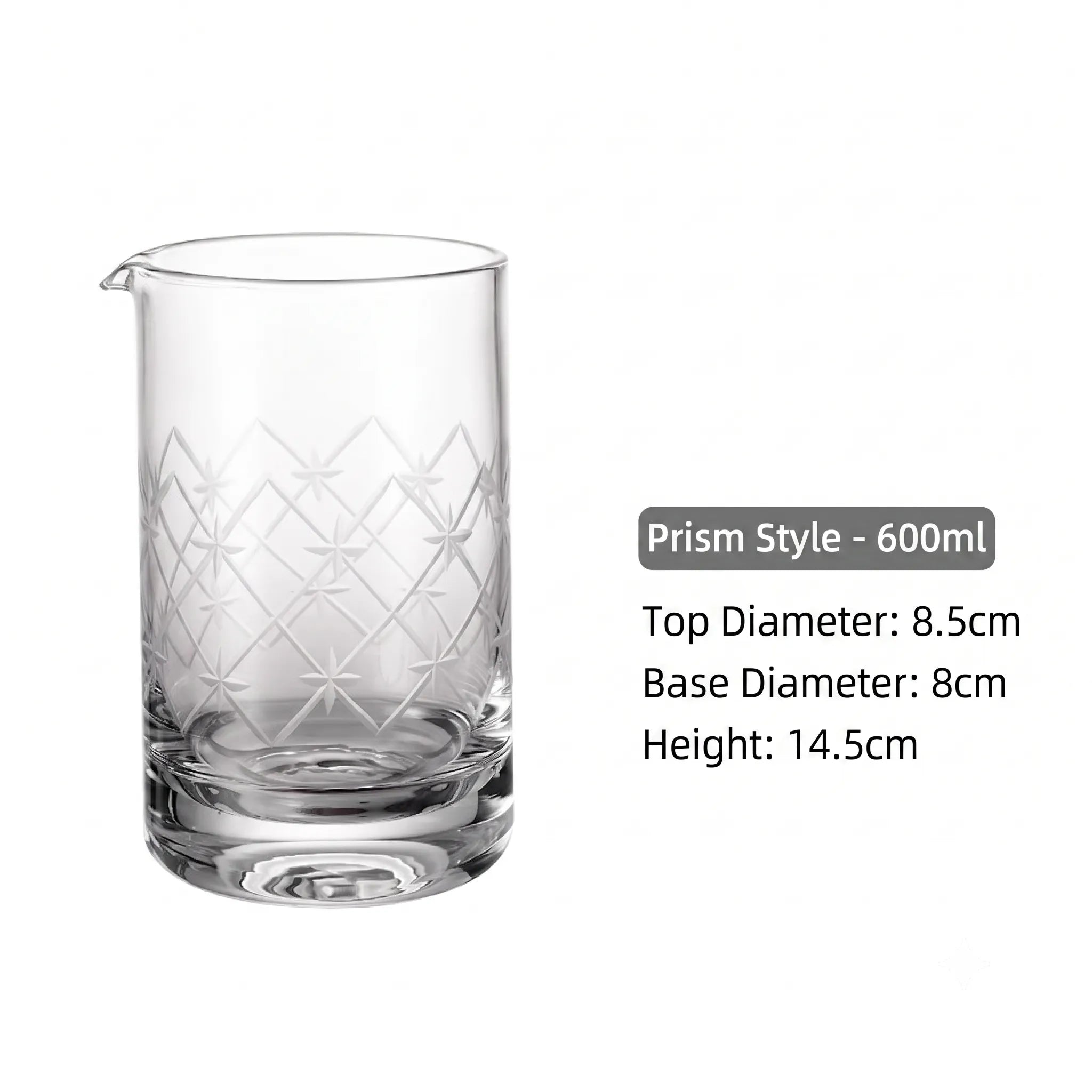Crystal Cocktail Mixing Glass