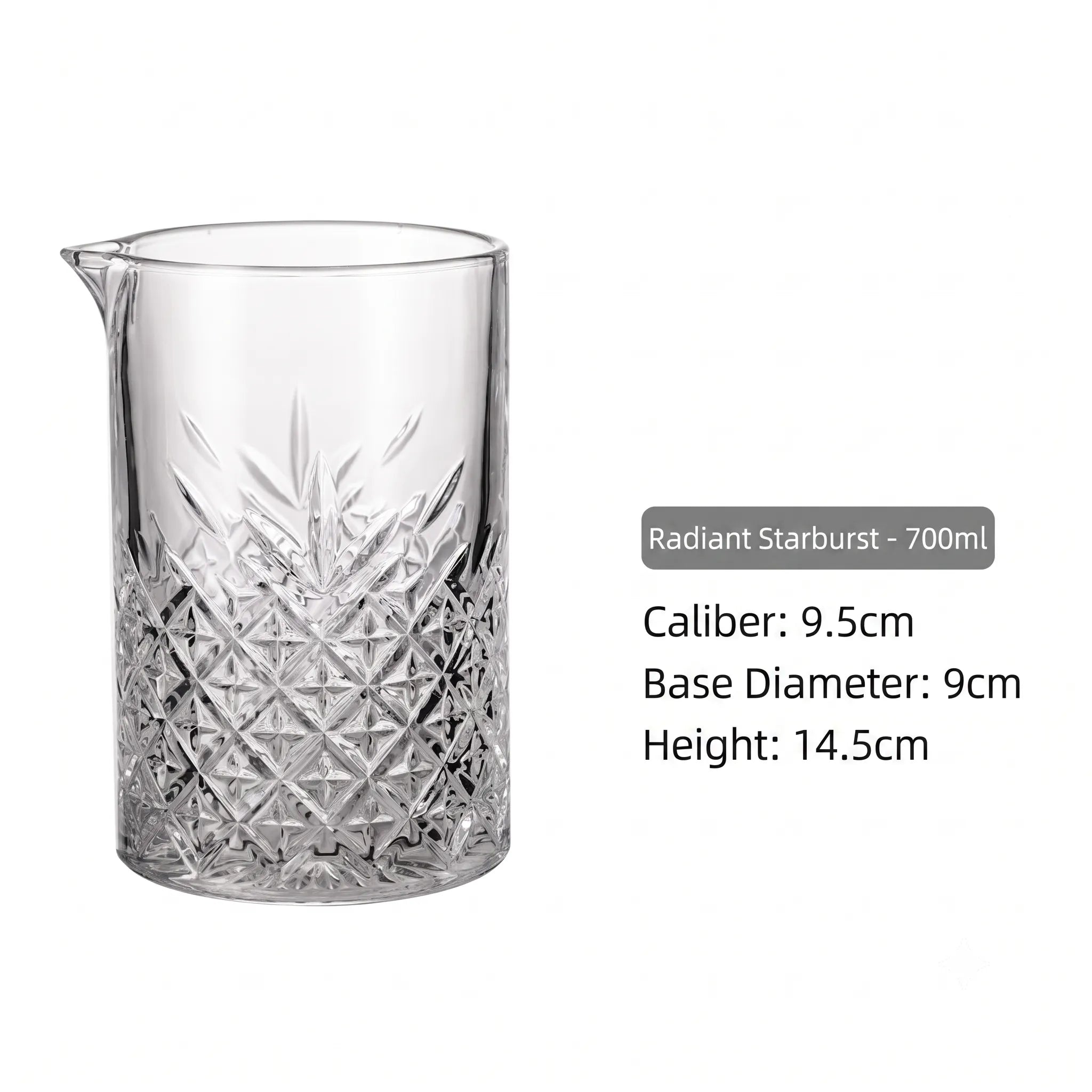 Crystal Cocktail Mixing Glass