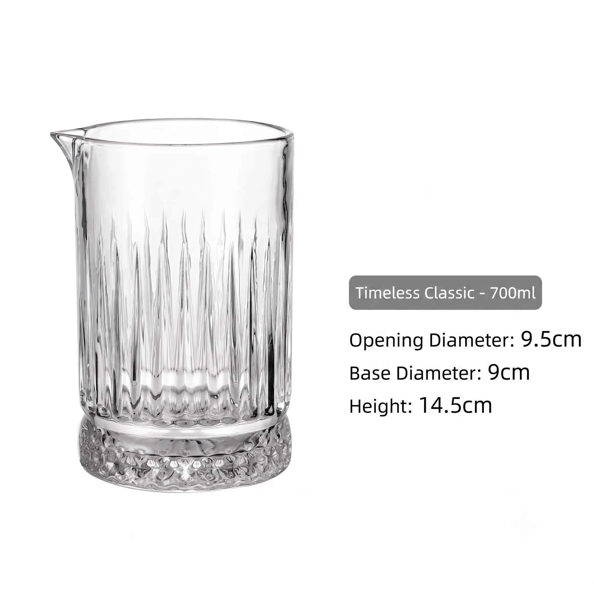Crystal Cocktail Mixing Glass