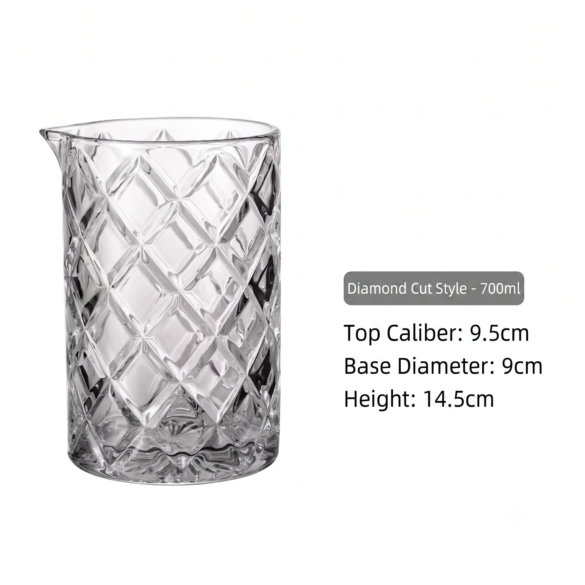 Crystal Cocktail Mixing Glass