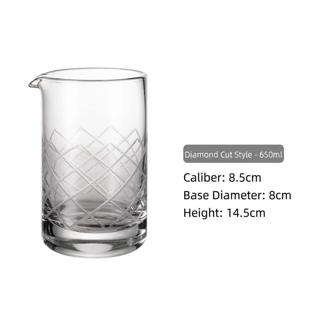 Crystal Cocktail Mixing Glass
