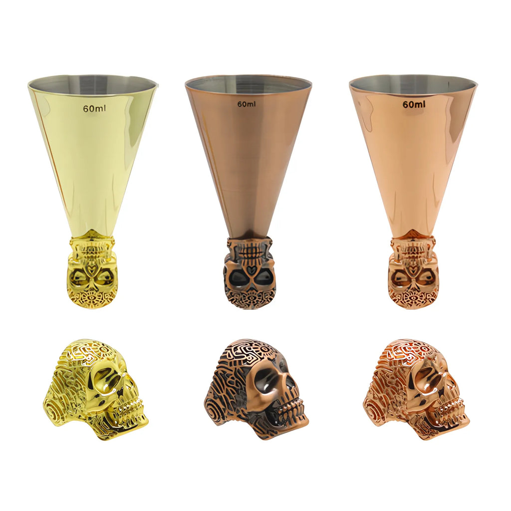 Aztec Skull Jigger Set – 60ml