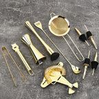 Bomber Aircraft 12-Piece Barware Set