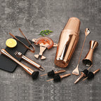 Bomber Aircraft 12-Piece Barware Set