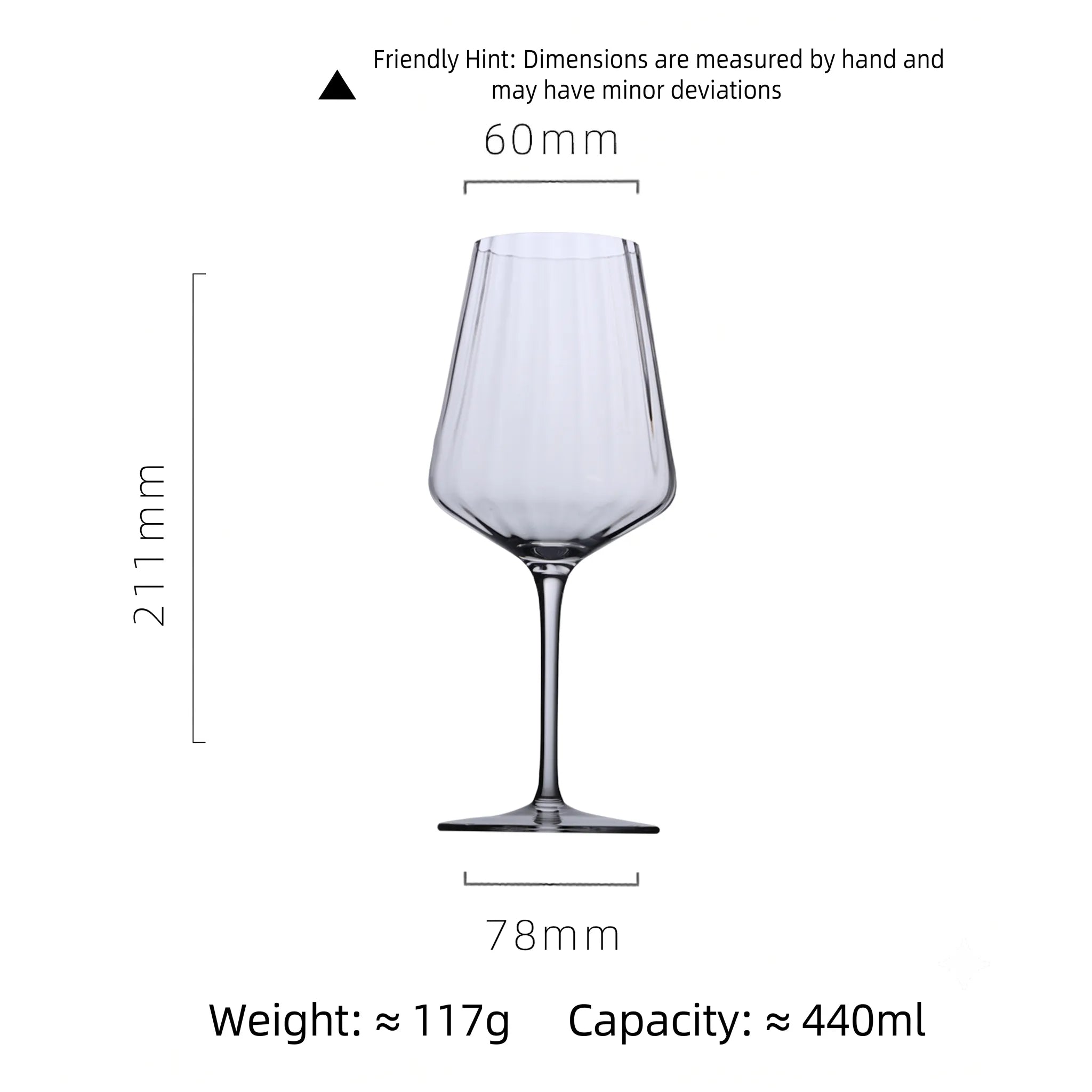 Iridescent Ribbed Wine & Cocktail Glasses – Aura Collection