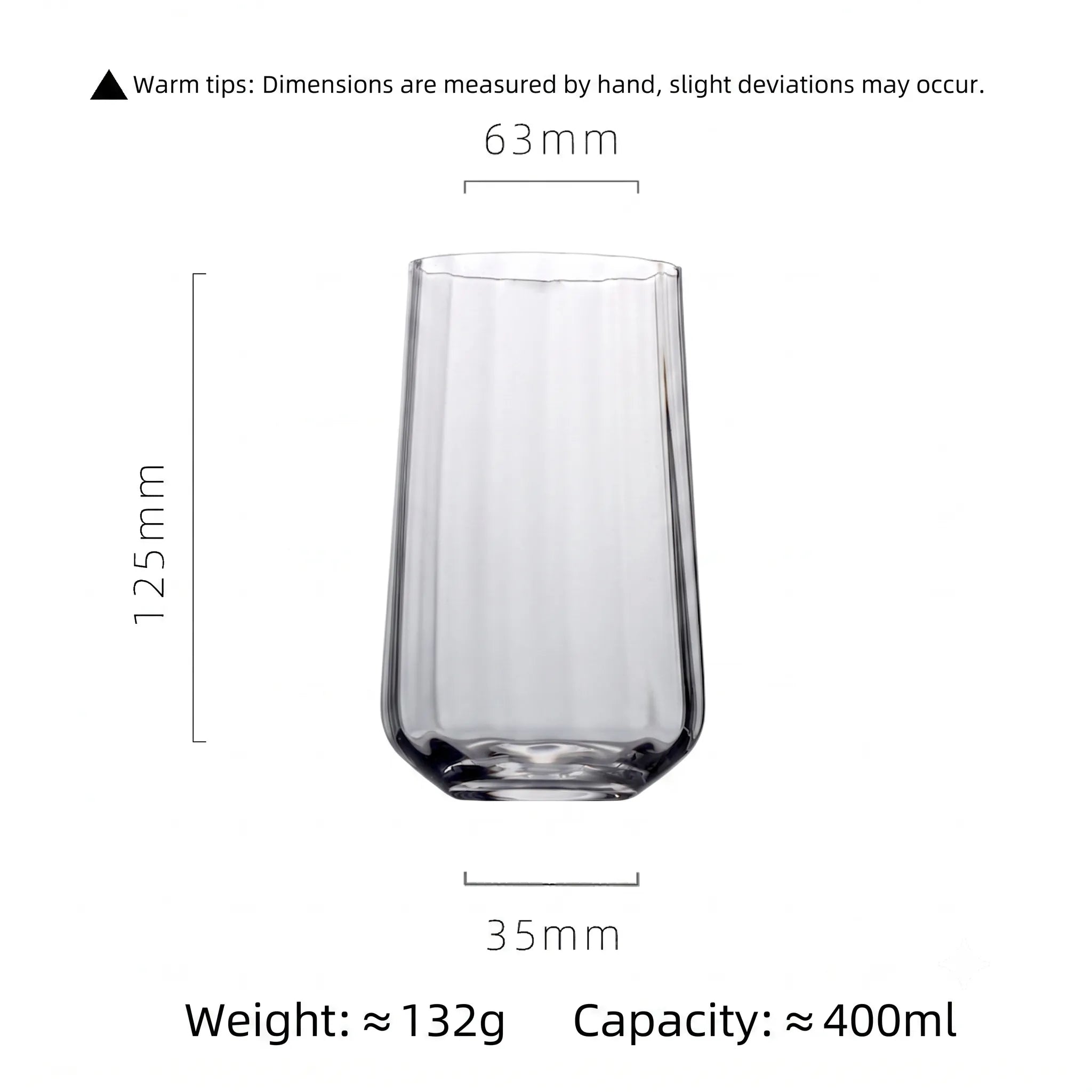 Iridescent Ribbed Wine & Cocktail Glasses – Aura Collection