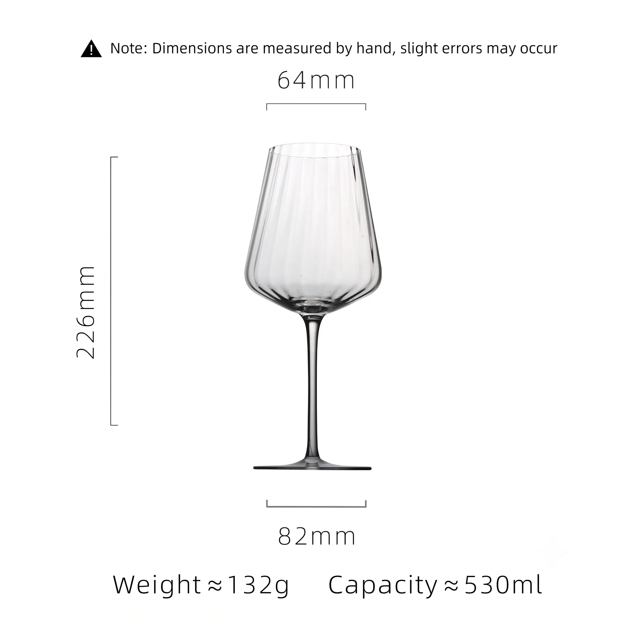 Iridescent Ribbed Wine & Cocktail Glasses – Aura Collection