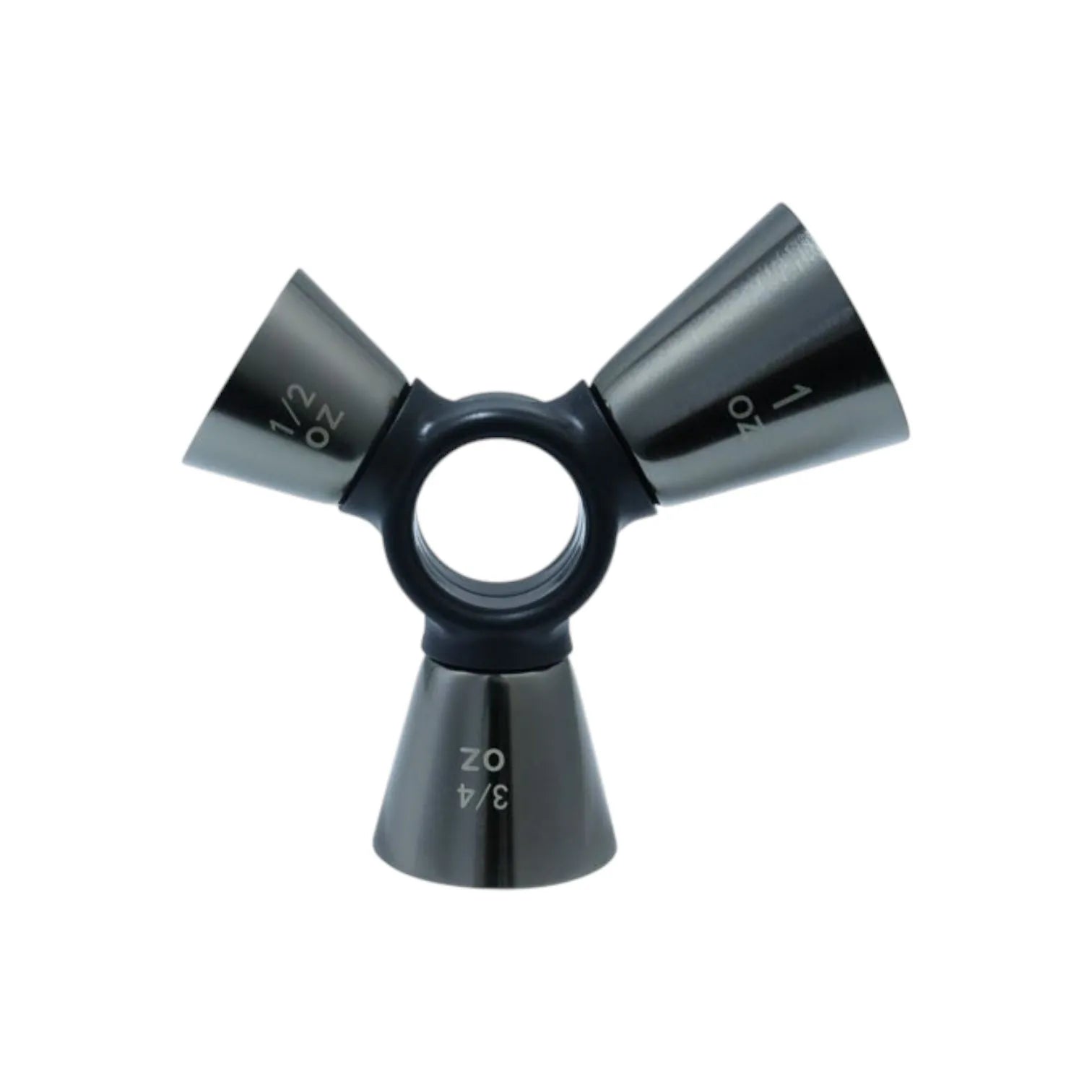 3-Way Rotating Cocktail Jigger
