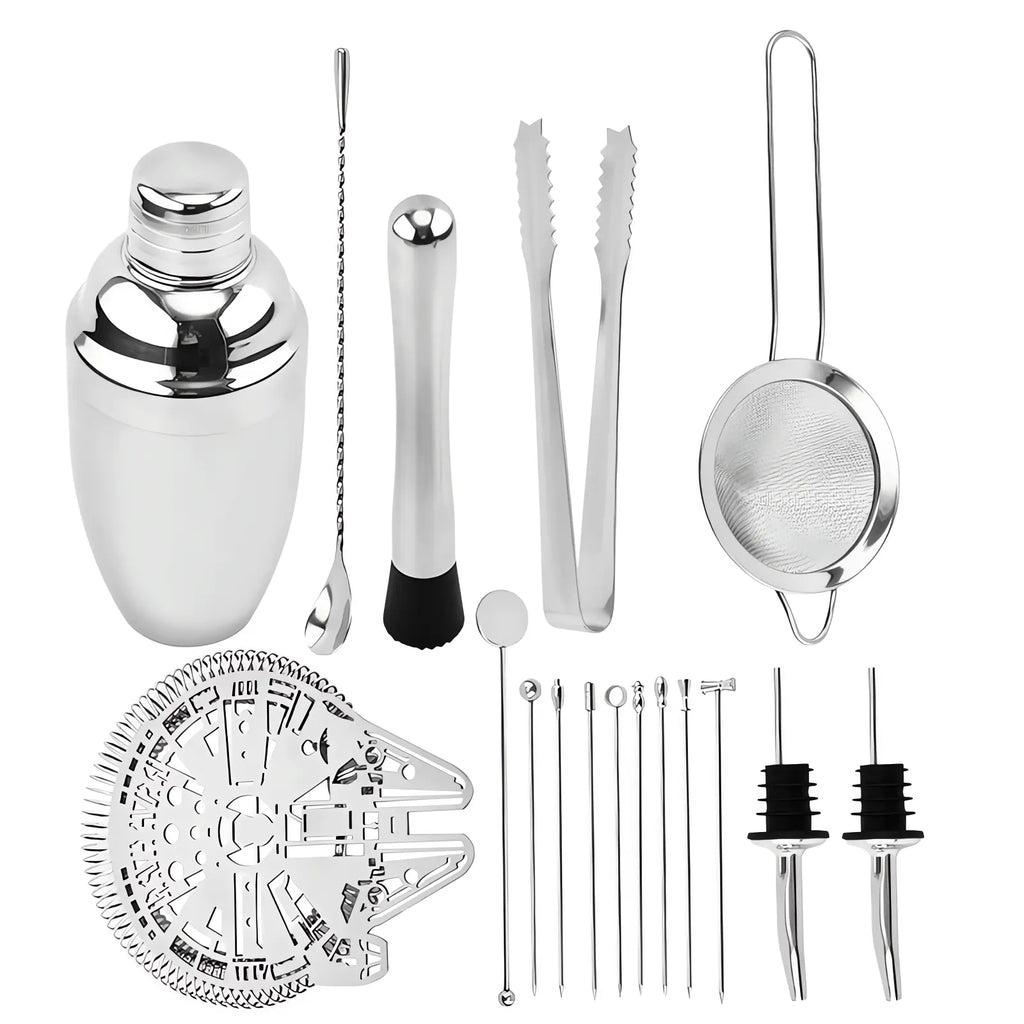 Spaceship 17-Piece Barware Set