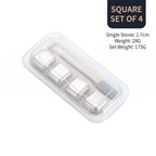 Reusable 304 Stainless Steel Ice Cubes with Tongs