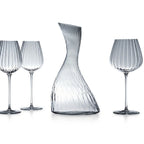 Fine Fluted Crystal Glassware Collection