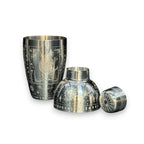 Star Map Etched Cobbler Shaker - Cosmic