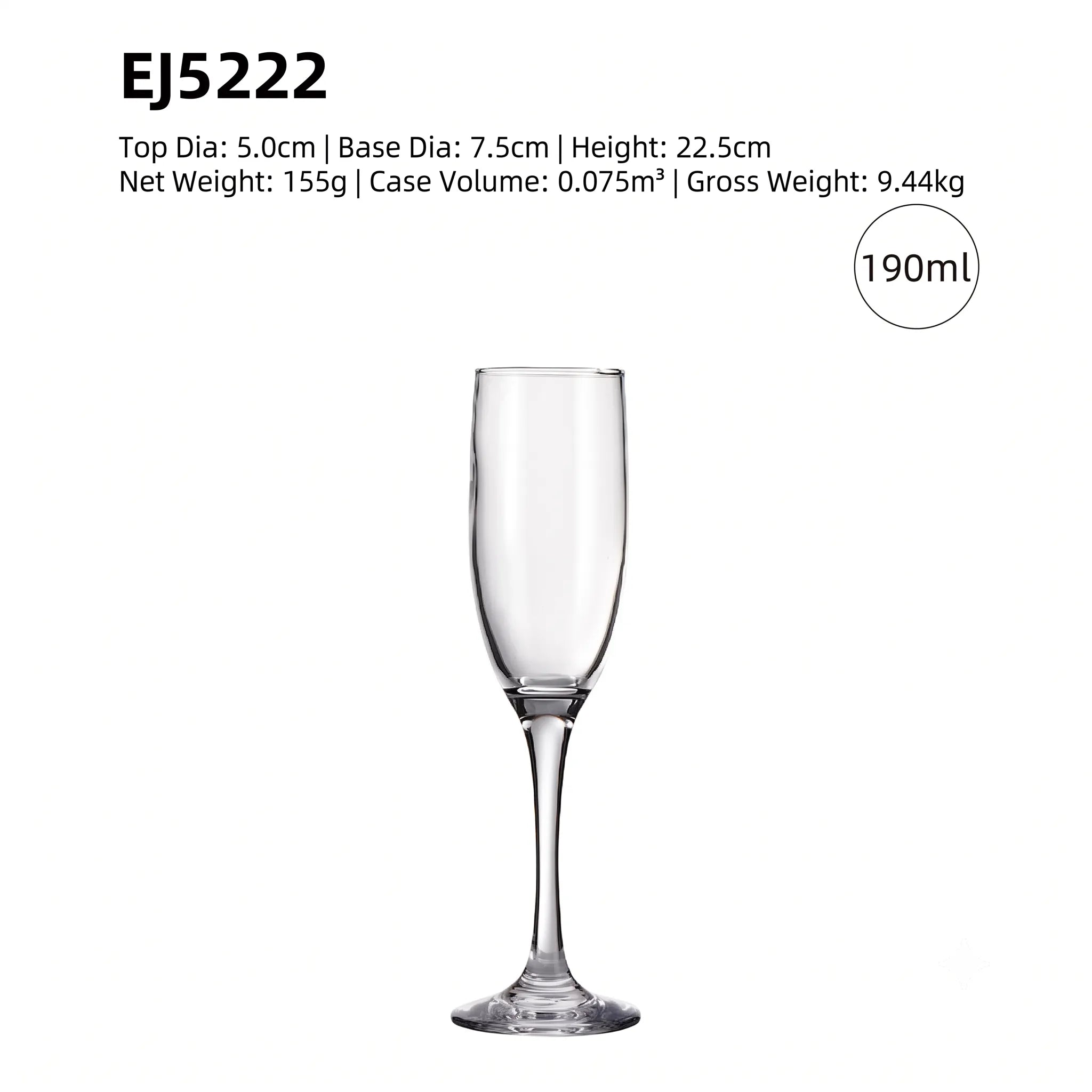 Crystal Burgundy Wine Glass – Set of 48