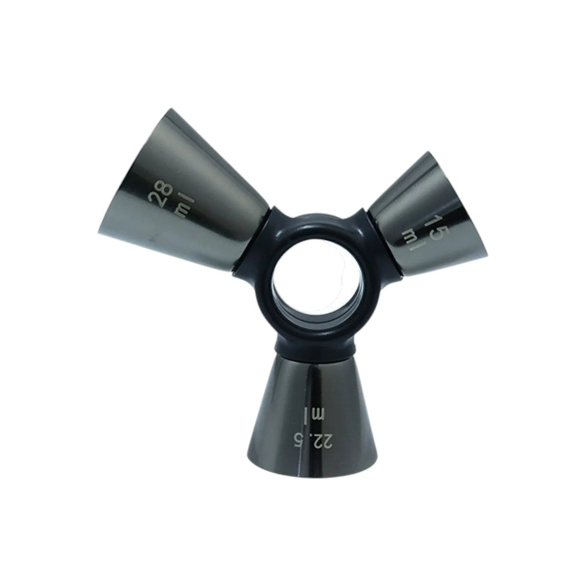 3-Way Rotating Cocktail Jigger
