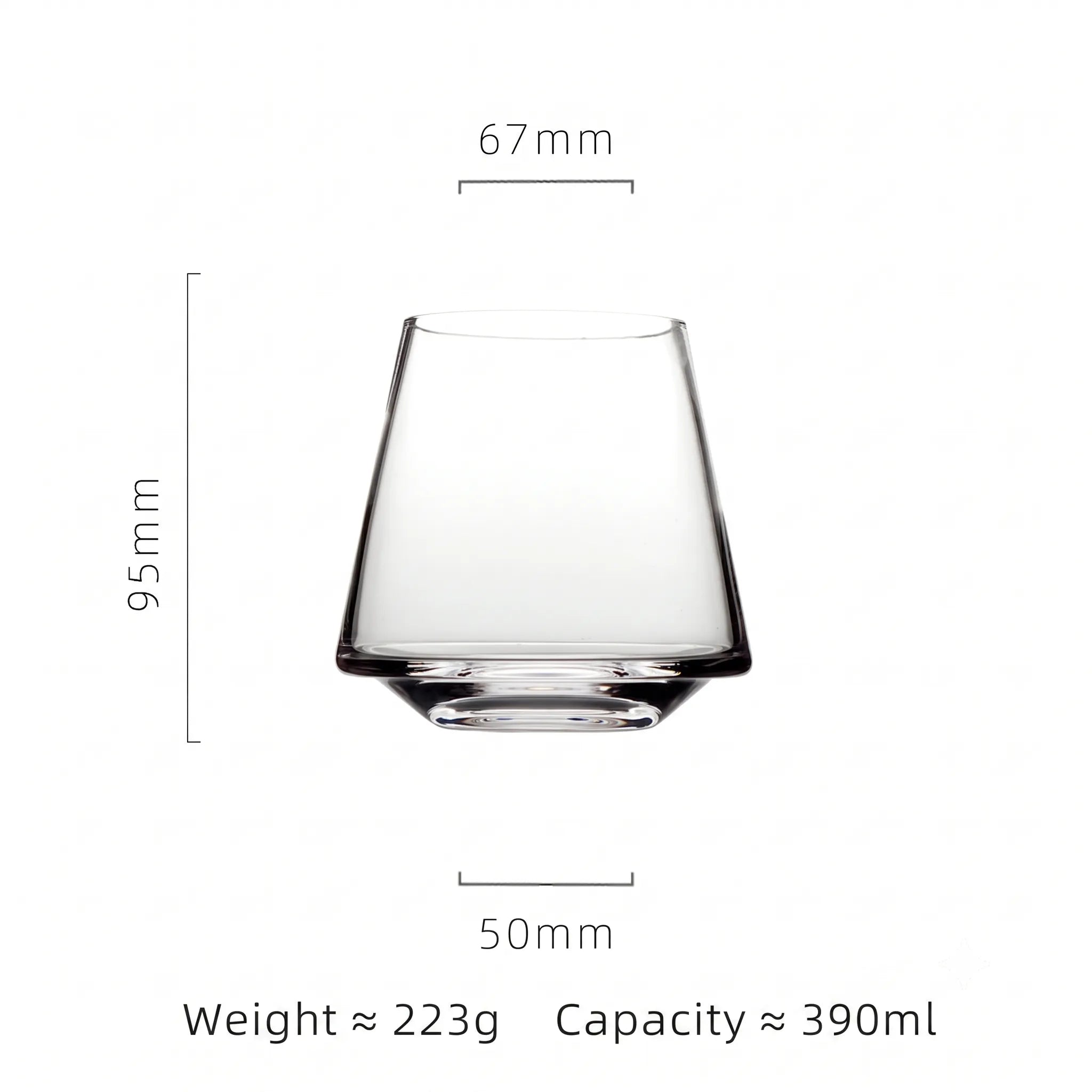 Luxury Hand Blown Crystal Wine Glass – Multiple Styles incl. Gold Base