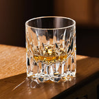 Cut K9 Crystal Old Fashioned Glass Set