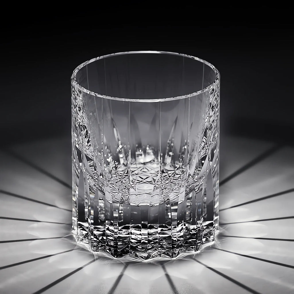 Cut K9 Crystal Old Fashioned Glass Set
