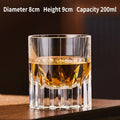 Cut K9 Crystal Old Fashioned Glass Set