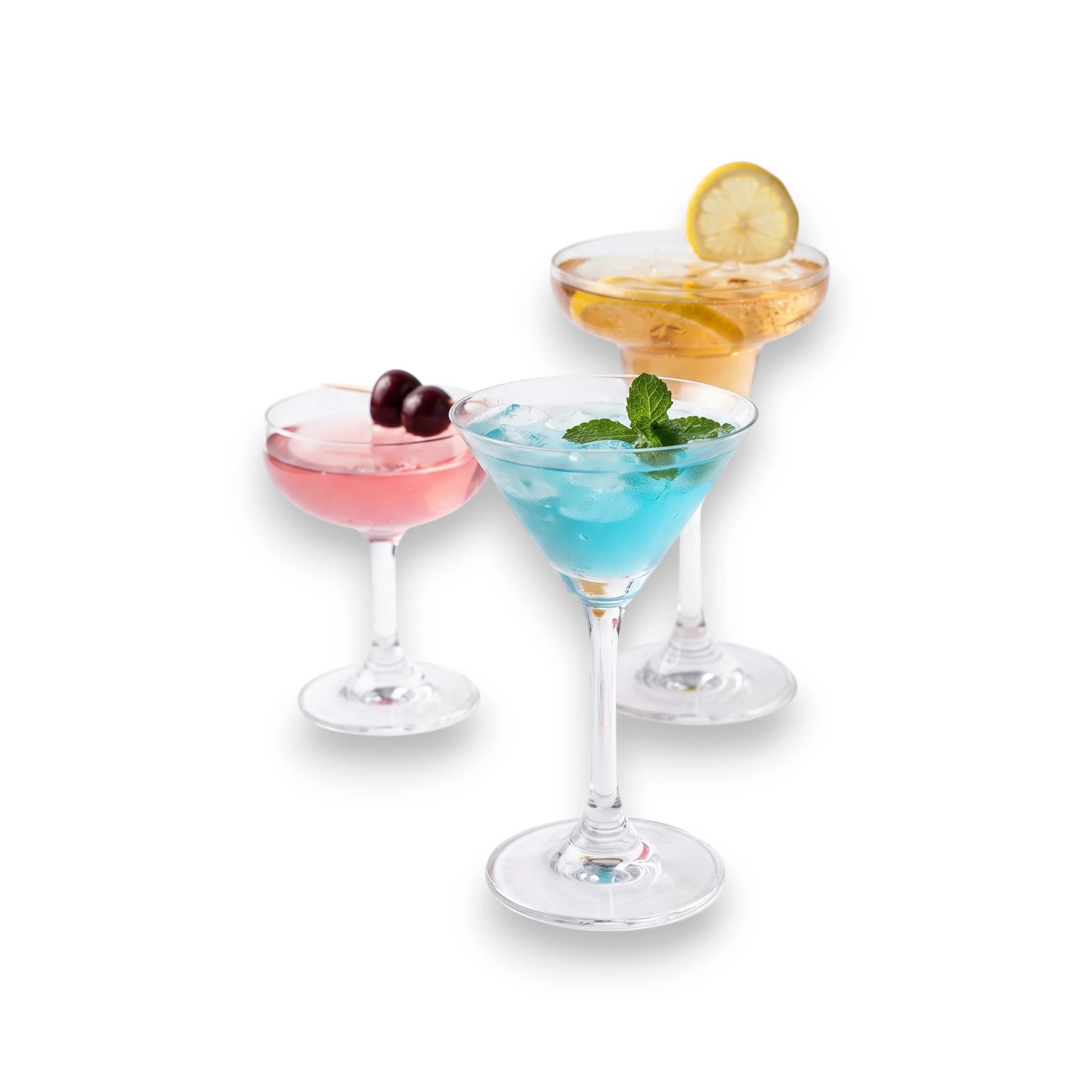 Luxury Hand Blown Crystal Cocktail Glass – Set of 2